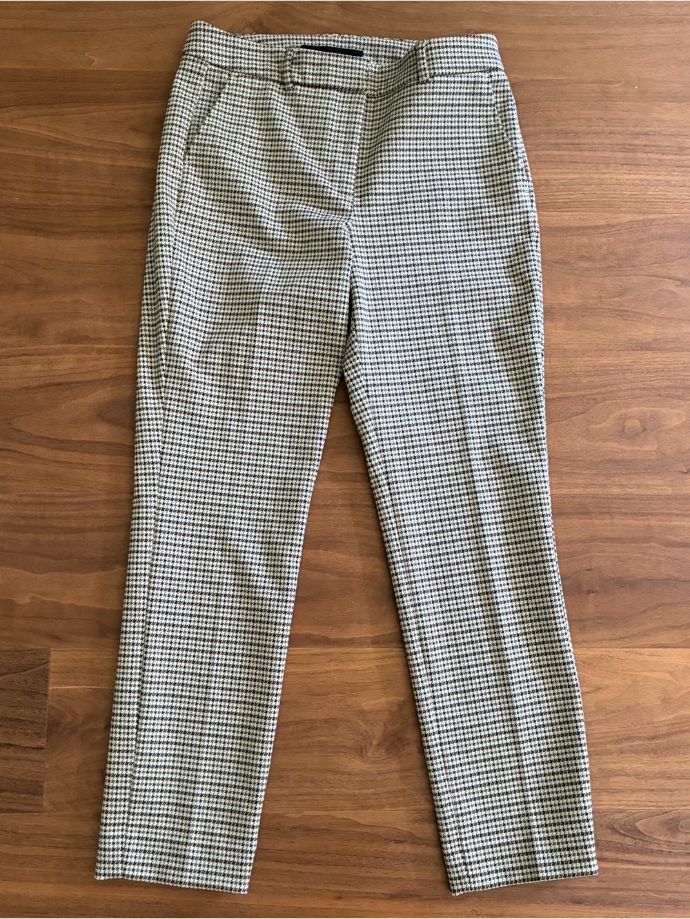 WHBM Houndstooth Slim Ankle Pants Size 4